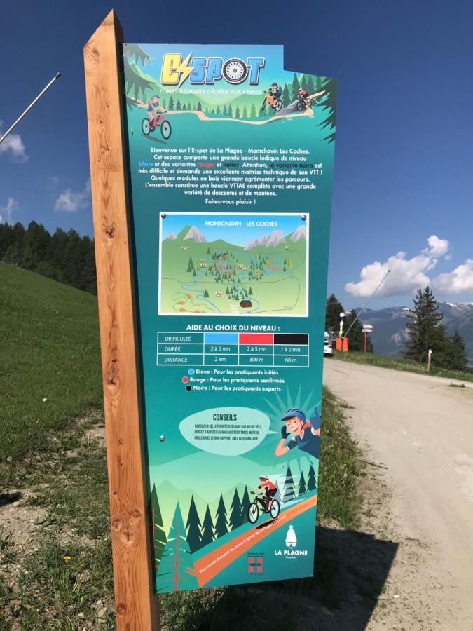 Chalet Miravidi, Montchavin-La Plagne, Jacuzzi & Sauna Екстериор снимка