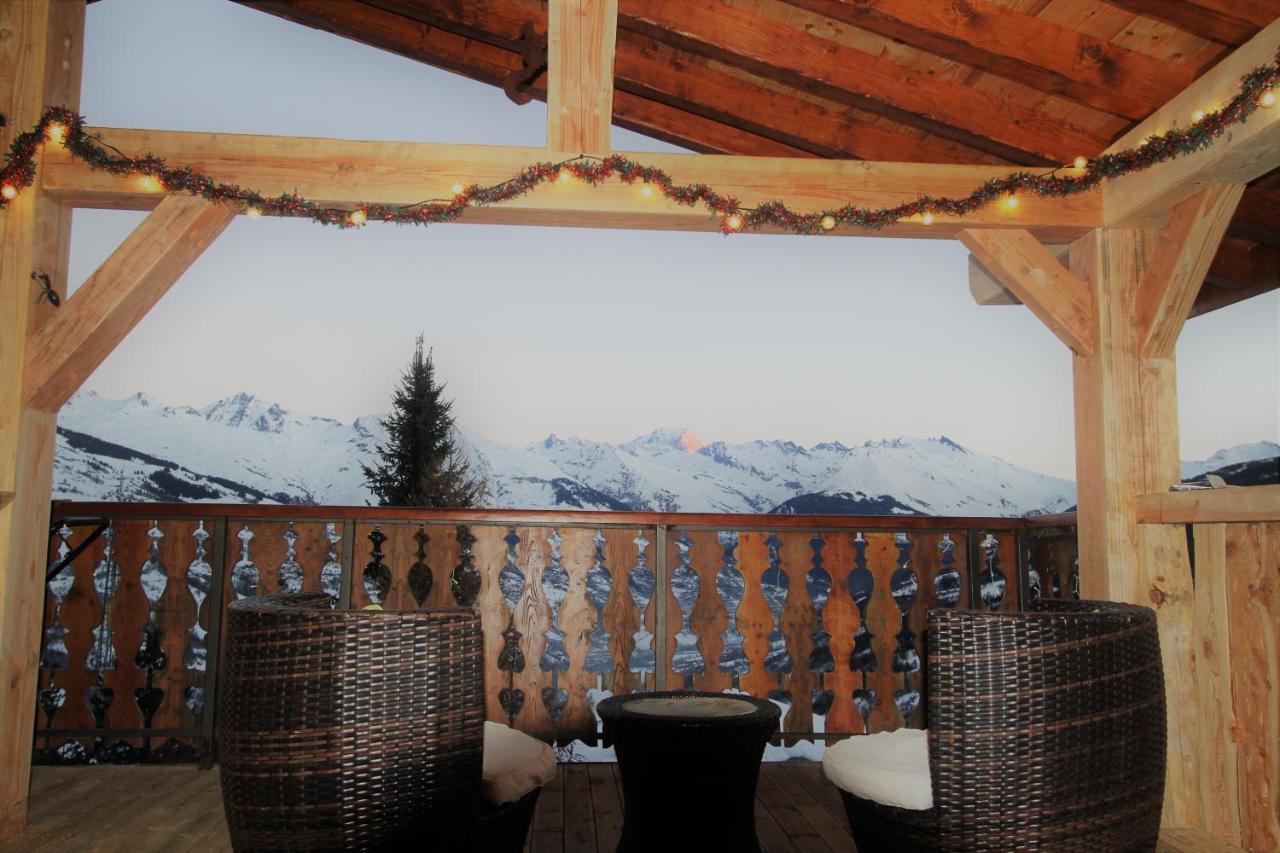 Chalet Miravidi, Montchavin-La Plagne, Jacuzzi & Sauna Екстериор снимка