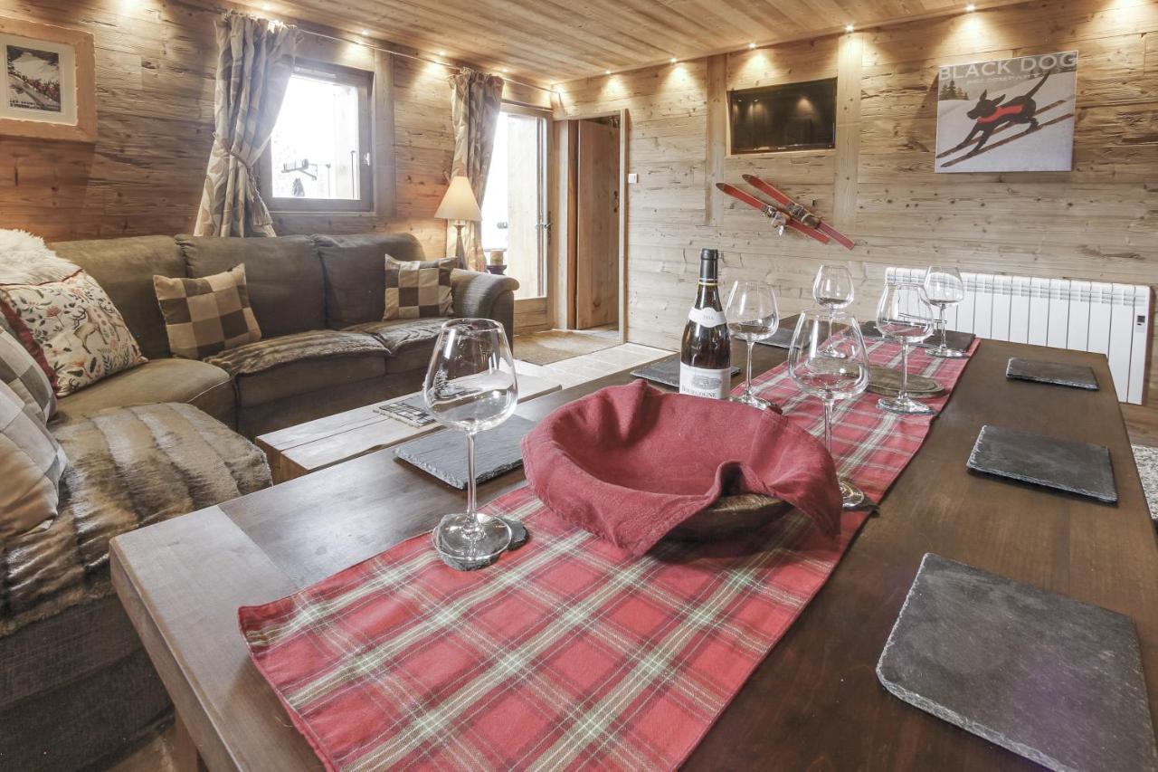 Chalet Miravidi, Montchavin-La Plagne, Jacuzzi & Sauna Екстериор снимка