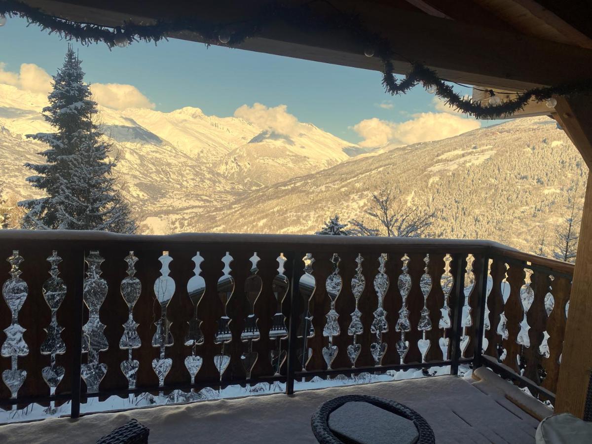 Chalet Miravidi, Montchavin-La Plagne, Jacuzzi & Sauna Екстериор снимка