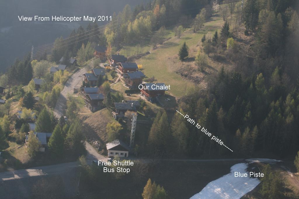 Chalet Miravidi, Montchavin-La Plagne, Jacuzzi & Sauna Екстериор снимка